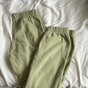 Sage Green Brandy Melville Sweatpants